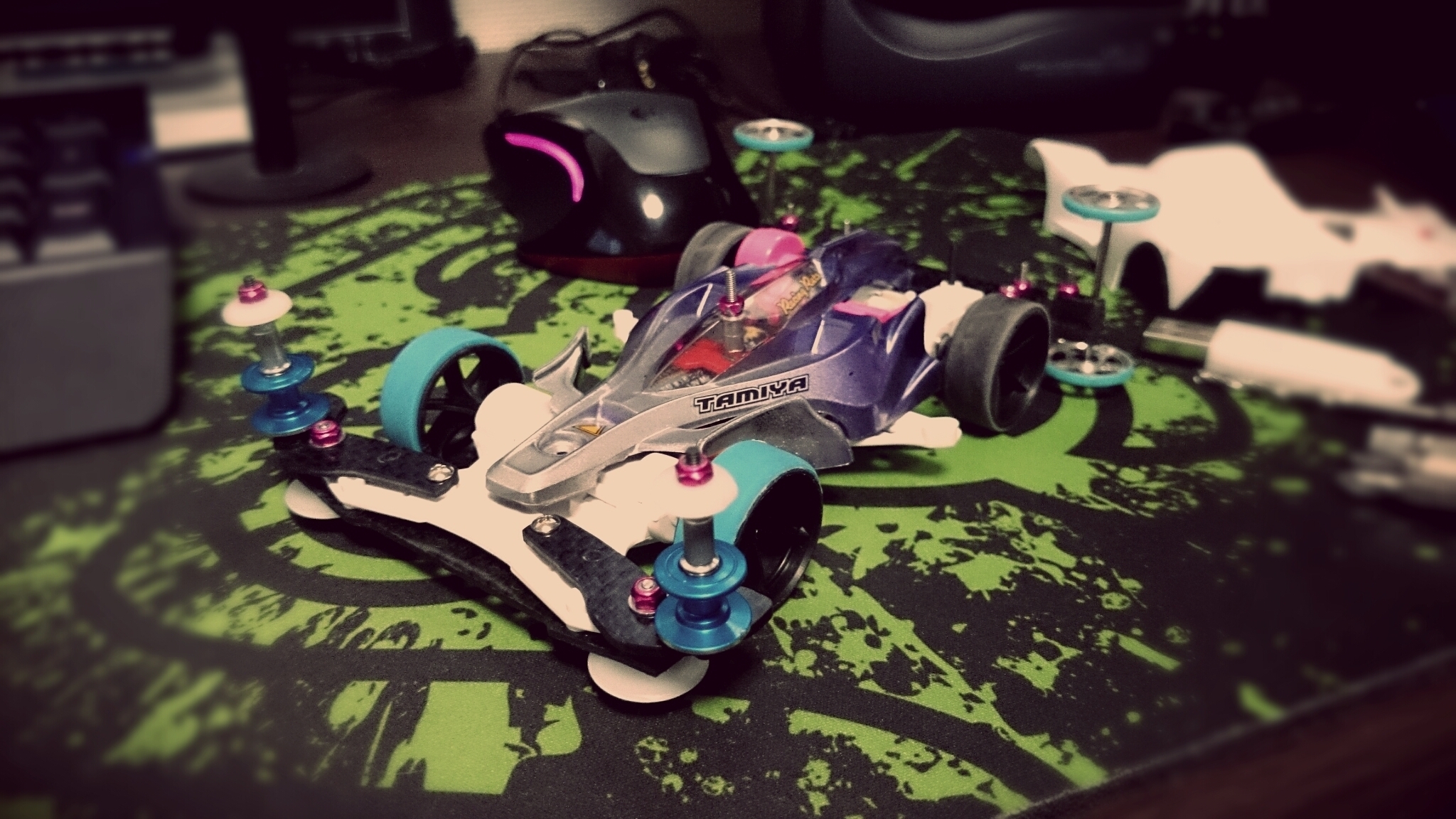 白VS@3レーンフラット