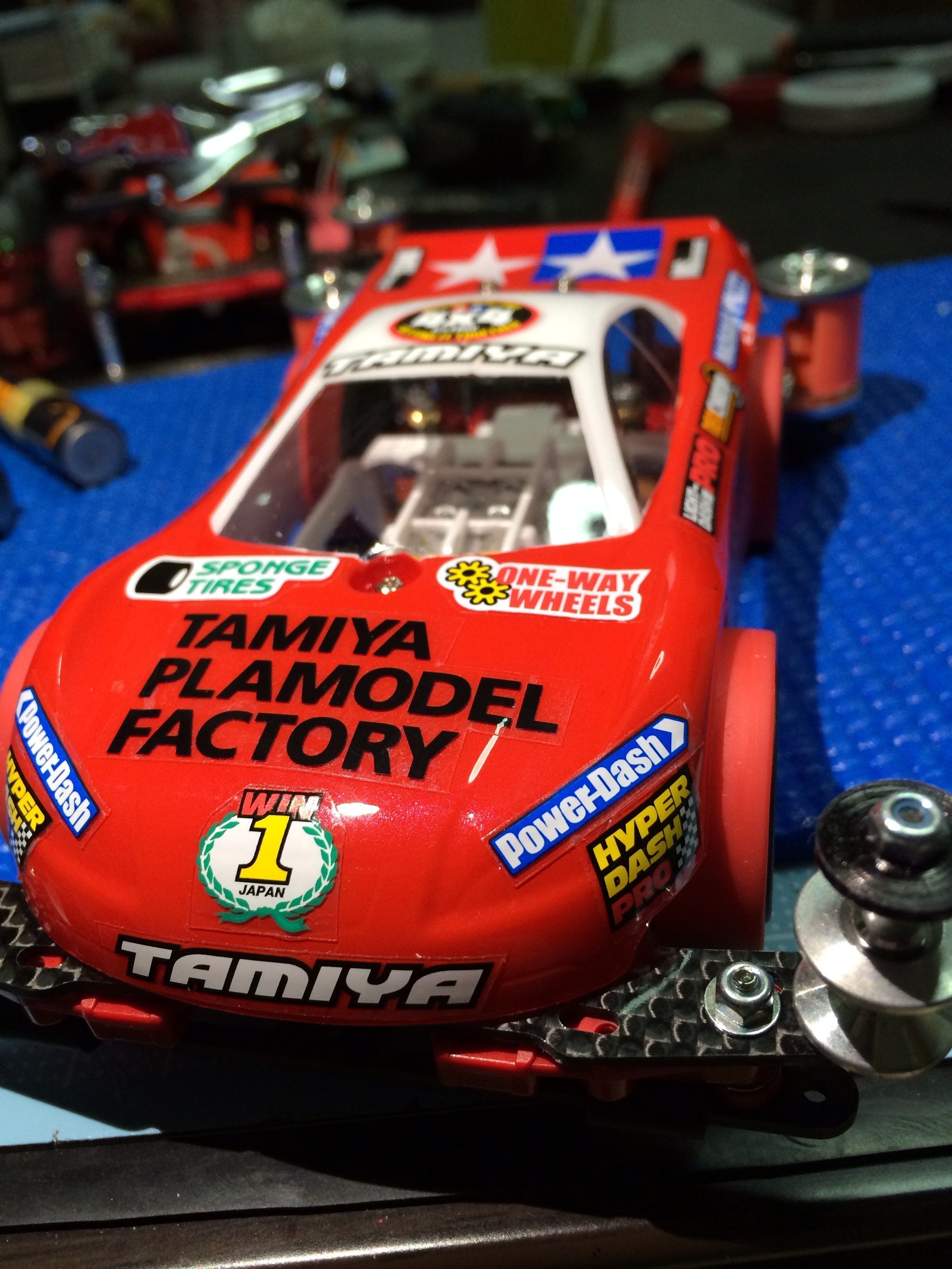 ステッカーだらけ