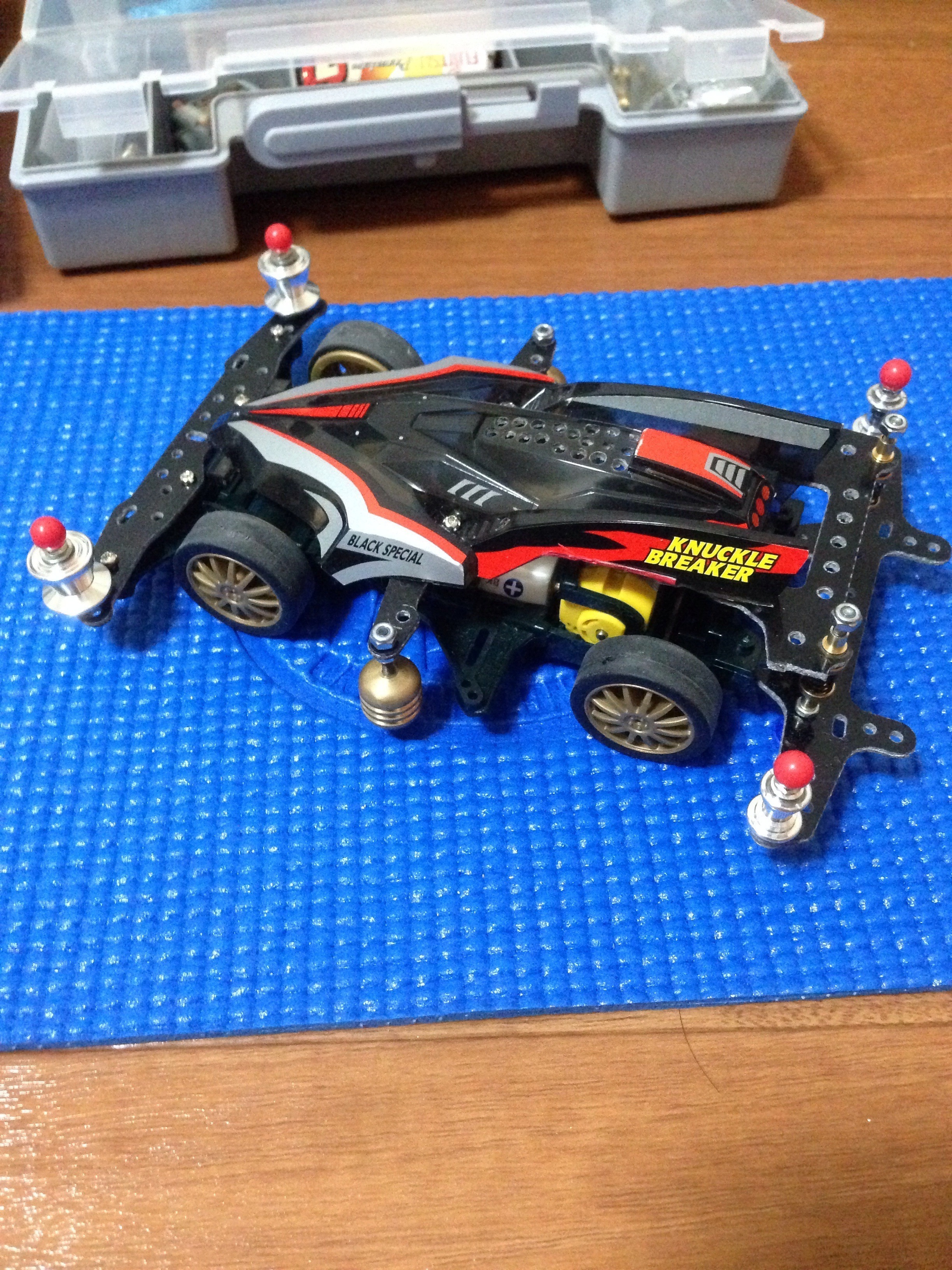 ミニ四駆　ナックルブレイカー　デカール ナックルブレイカー+ドレスアップステッカー｣