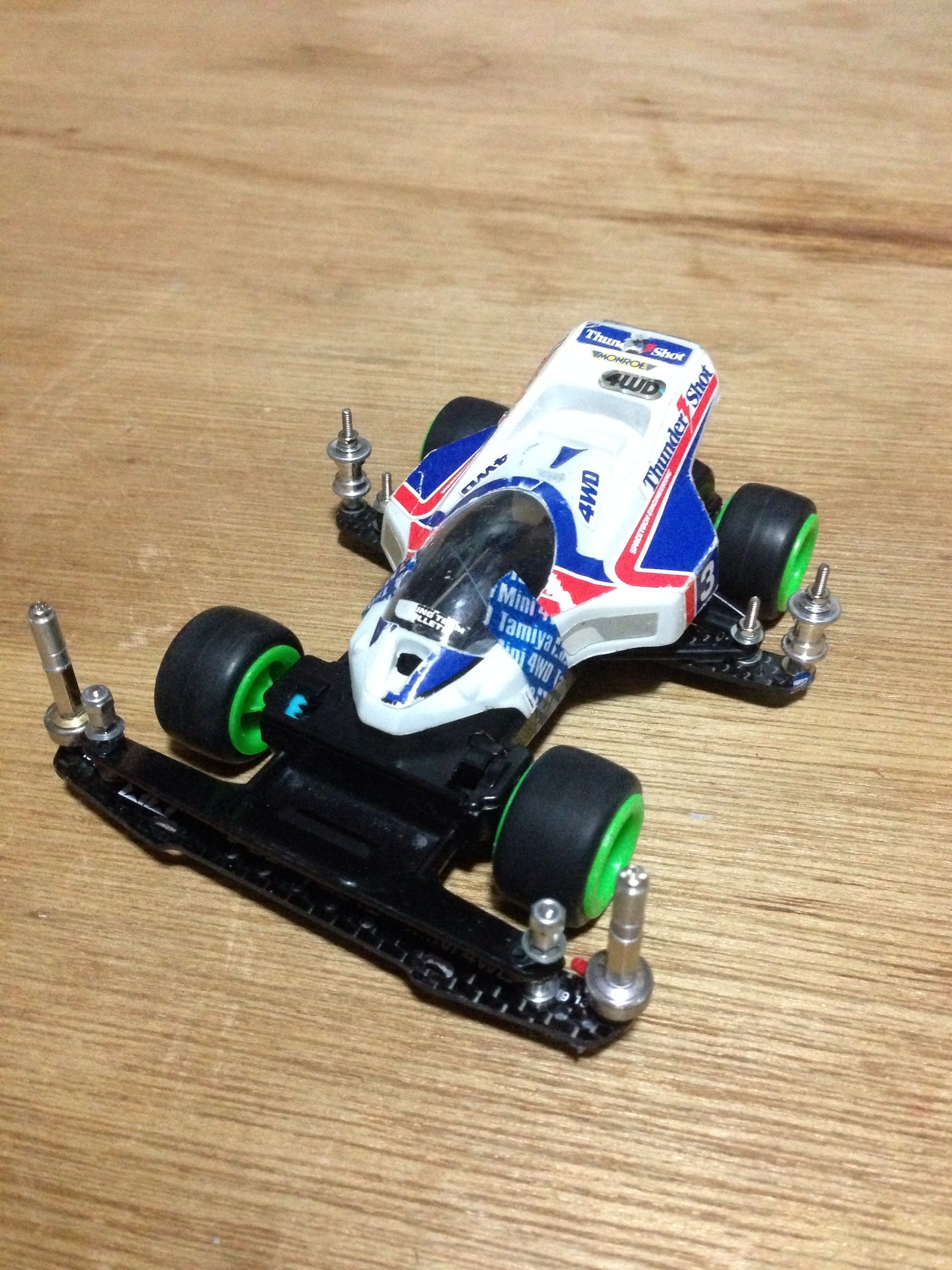 レトロ　ミニ四駆 サンダーショット　shooting star 2体　動作確認済 Amazon.com: Tamiya Mini Four Wheel Drive Special Products