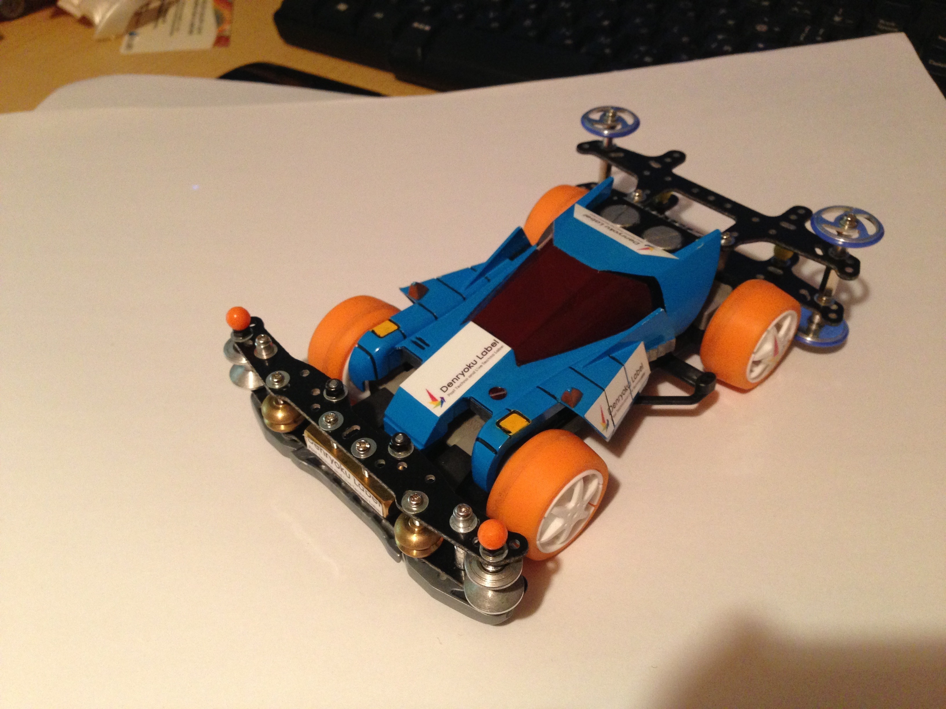 Denryoku Label 営業車仕様バーニングサン