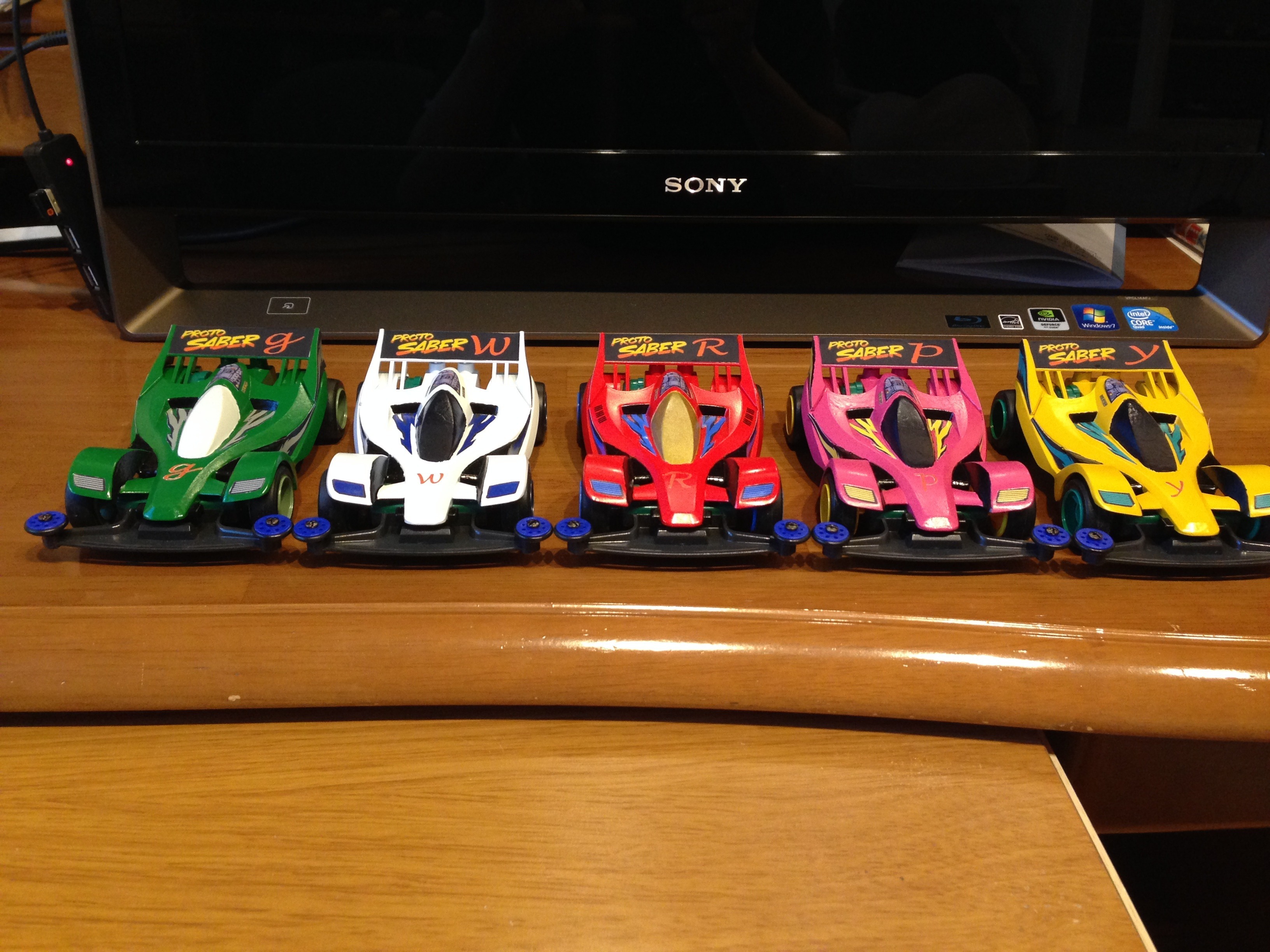 ヒーロー ミニミニ ブート品 4体 手塗り 当時物 ビンテージ ファースト・アロー ミニカー 4WD モンスター ZAP 4色アソート