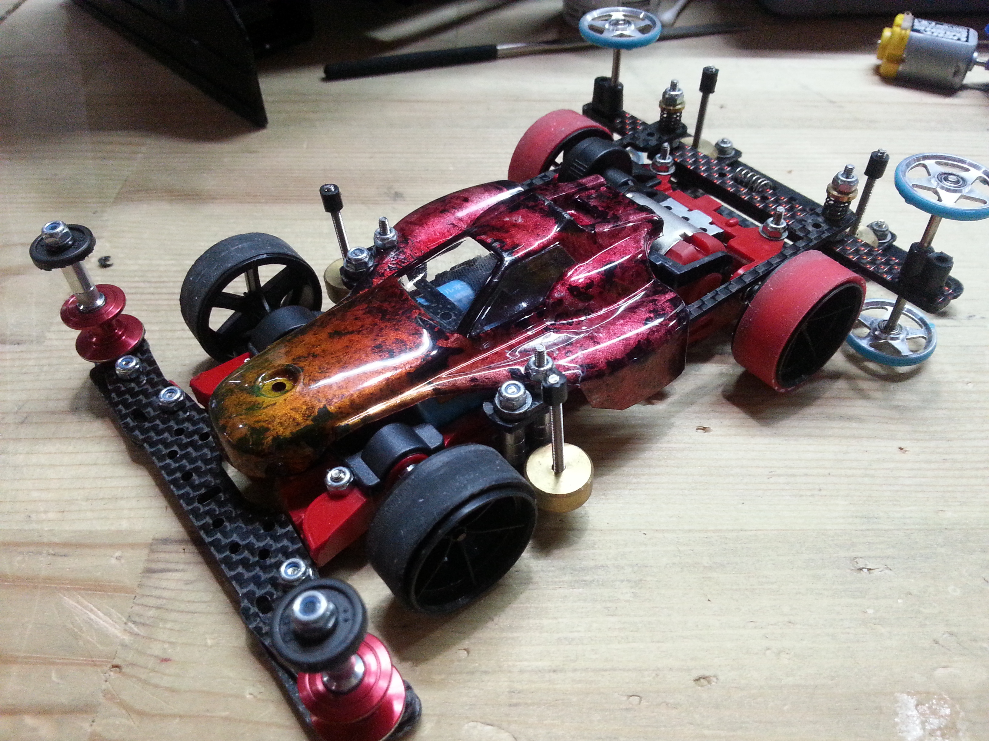 s2アスチュートヒクオラップ塗装