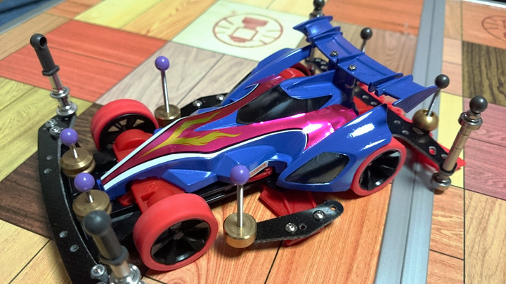 ミニ四駆　シャイニングスコーピオンX シャイニングスコーピオンXエクセリオン owned byK@zu沼倉 M4G
