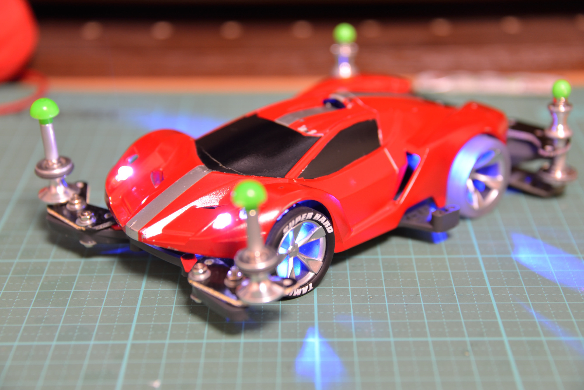 フェスタジョーヌ４台 FM-FJ フェスタジョーヌFM-A (FM-A CHASSIS) #mini4wd #tamiya