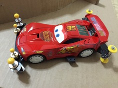 ミニッツ　ライトニング・マックィーン風　ボディ　自作品 ミニッツ ライトニング・マックィーン風 ボディ 自作品 - メルカリ