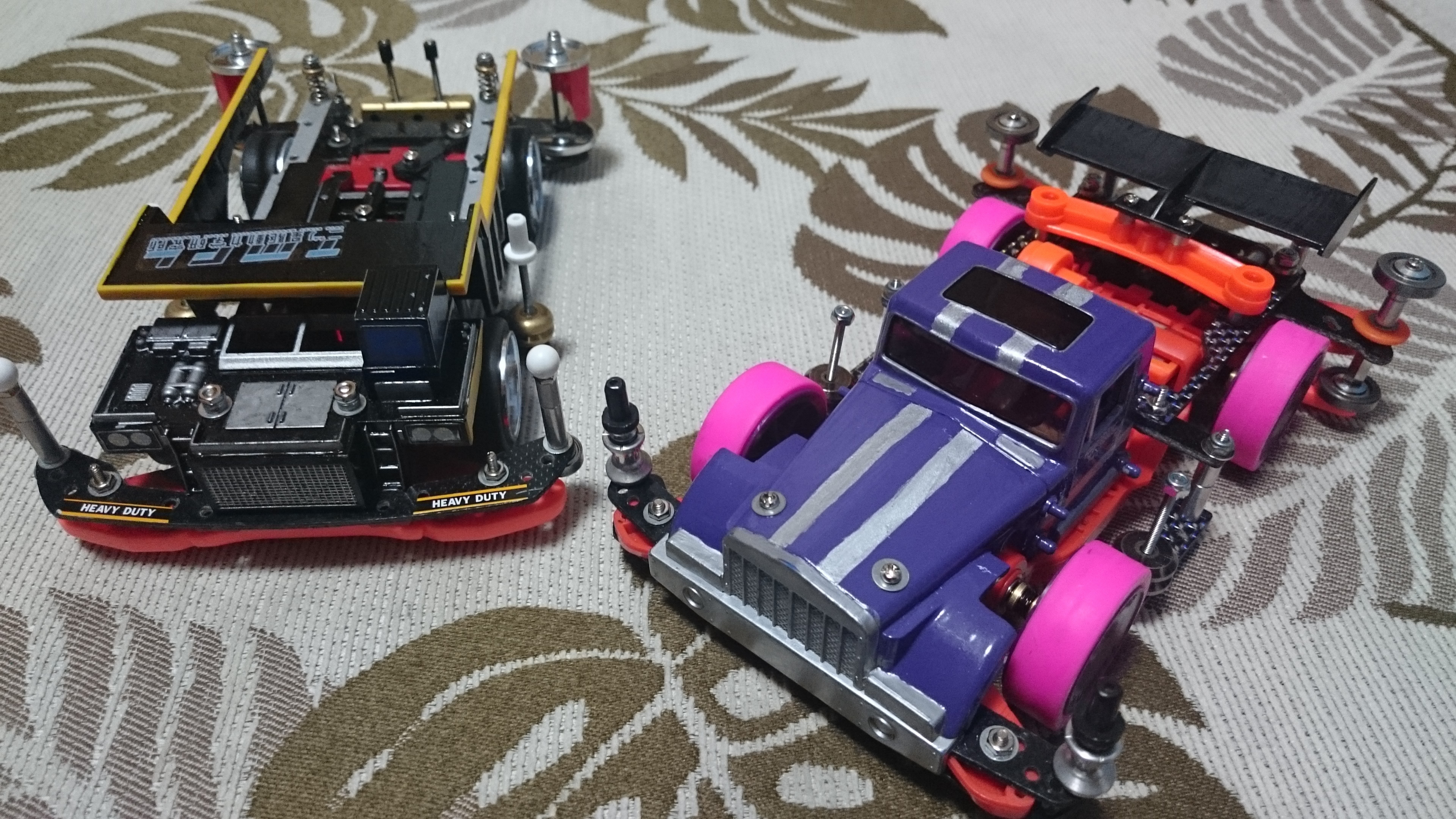 赤強化fmヒクオダンプ&オレンジarブルヘッド