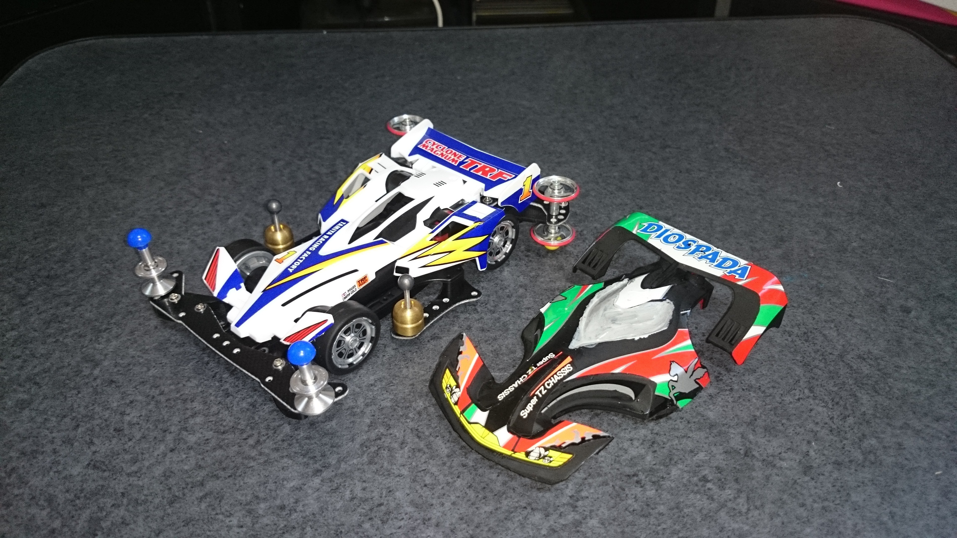 サイクロンマグナムTRF&ディオスパーダ(ボディのみ)