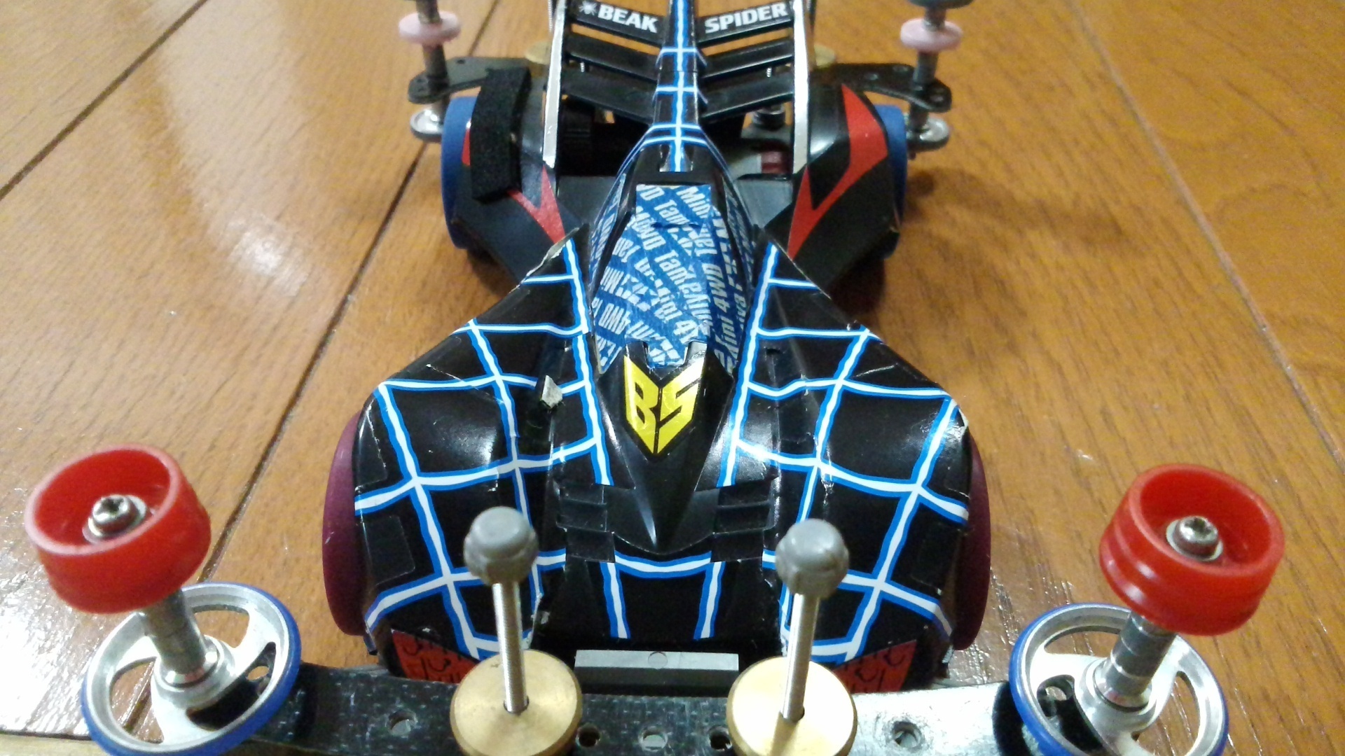 ビークスパイダーtamiyaキャノピー