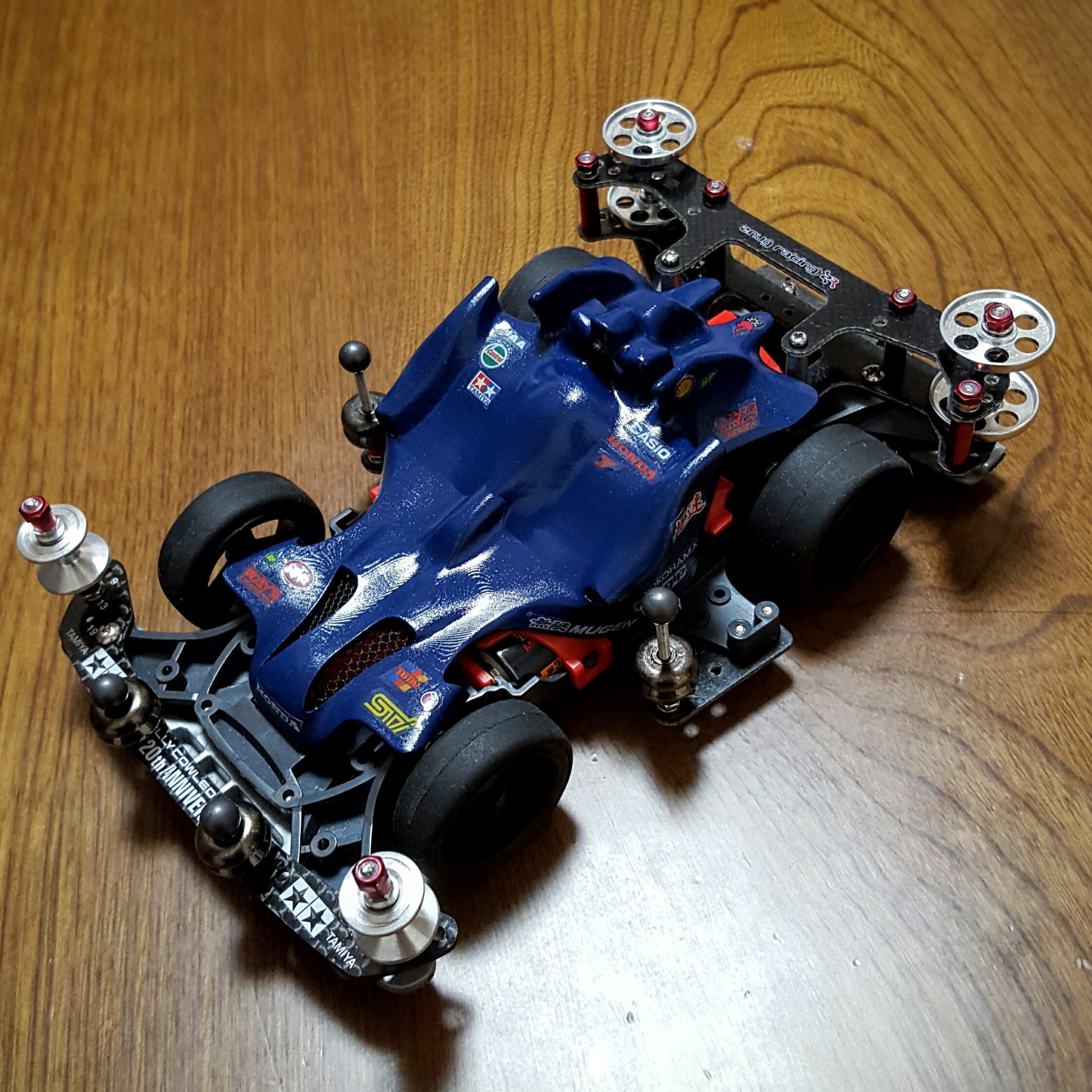 3Dプリンタ製オリジナルミニ四駆