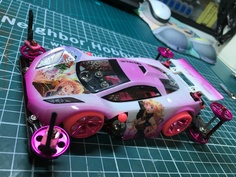 シェリルさん ミニ四駆カスタムです！