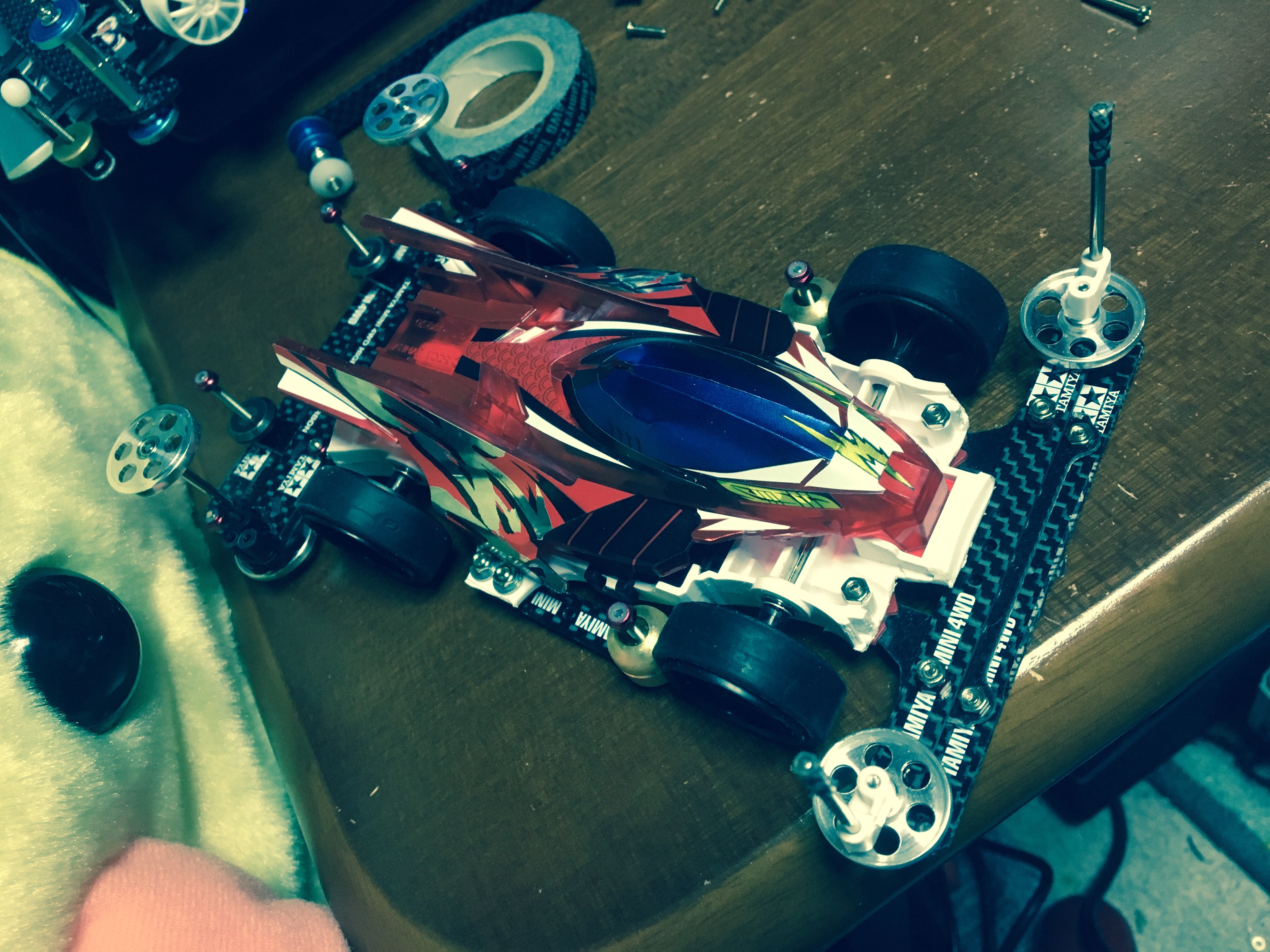 てんぷれ赤山椒@カーボンで着飾る