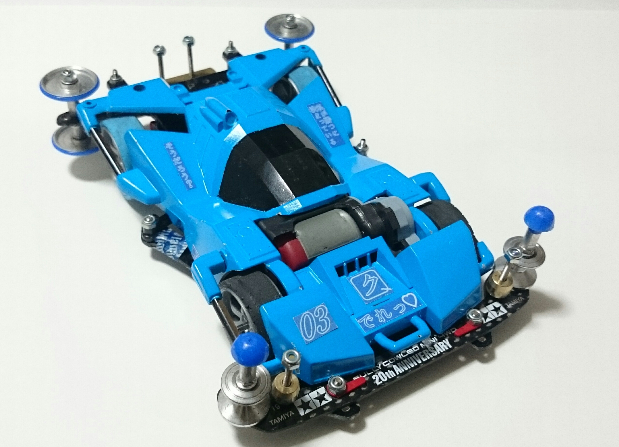 ミニ四駆 完全オリジナル塗装品 ブロッケンギガントG MINI 4WD 黒 ミニ四駆 完全オリジナル塗装品 ブロッケンギガントG MINI 4WD