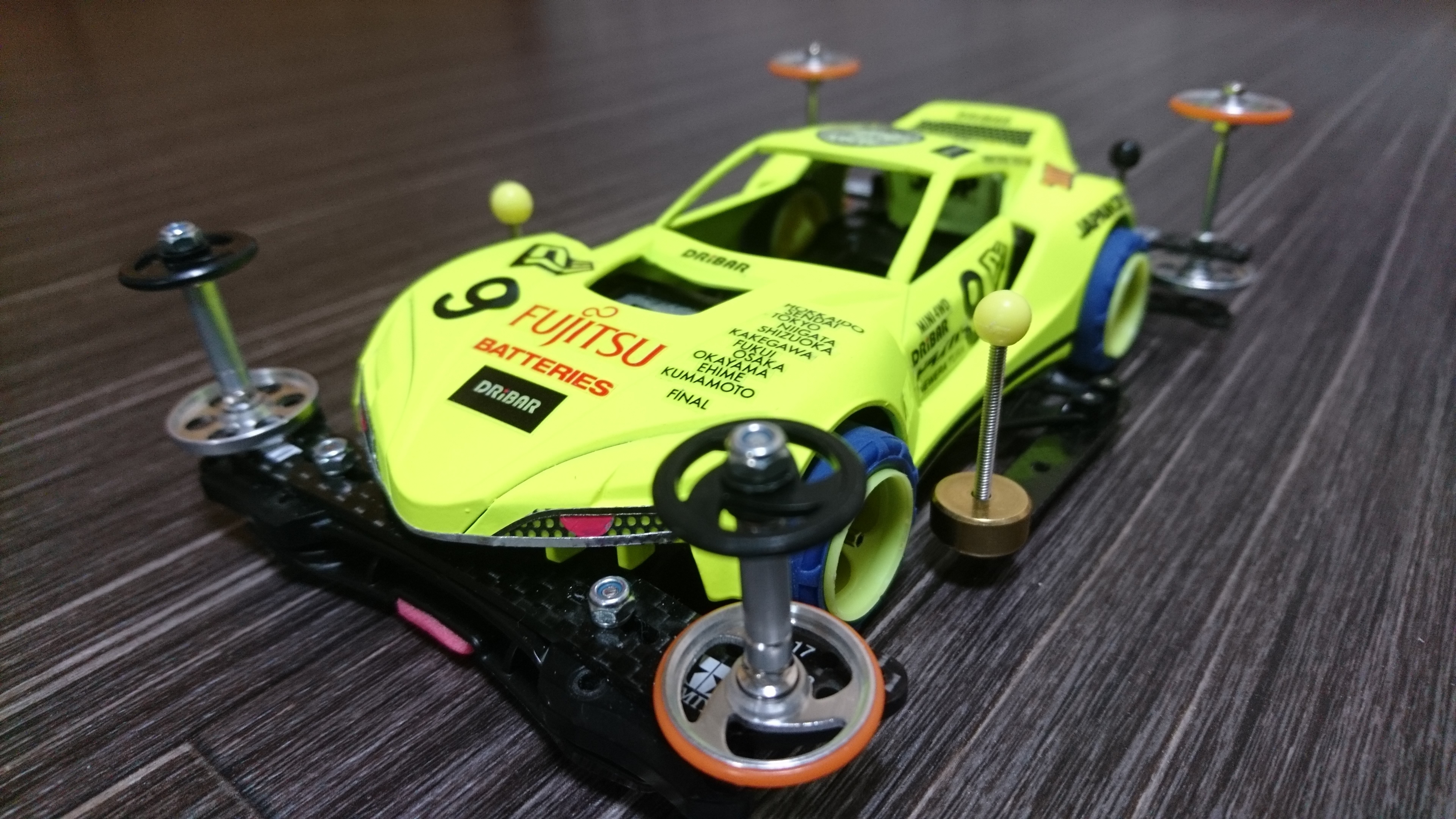 ナイトハンター owned byじん M4G ミニ四駆ギャラリー