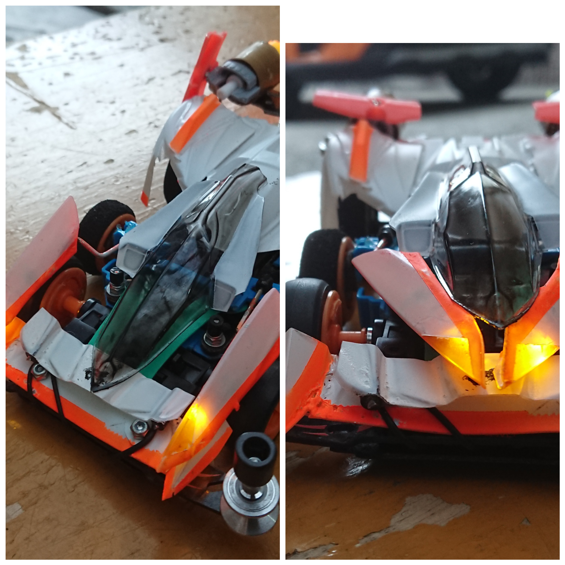 LLS01チカヨーダ(サイバーミニ四駆ゆきだるまver)