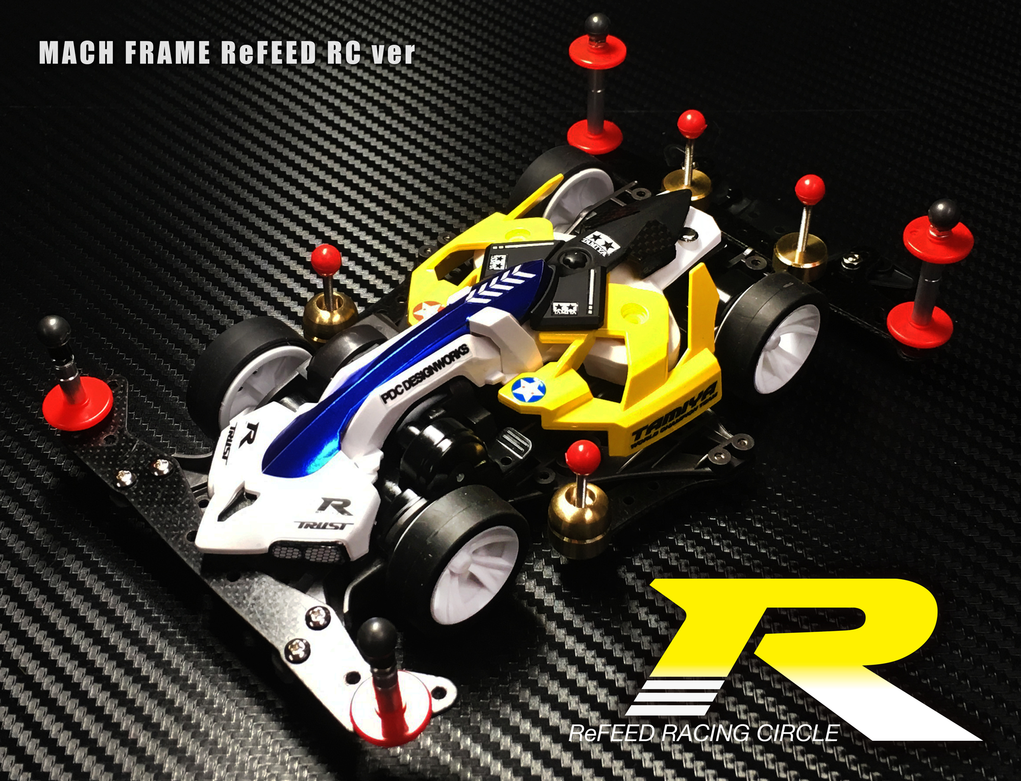 【値下げ】【早い者勝ち】マッハフレーム 完成車 FM-A EVA二号機Ver. シン様専用取り置き品 ミニ四駆 マッハフレーム完成品 エヴァ初