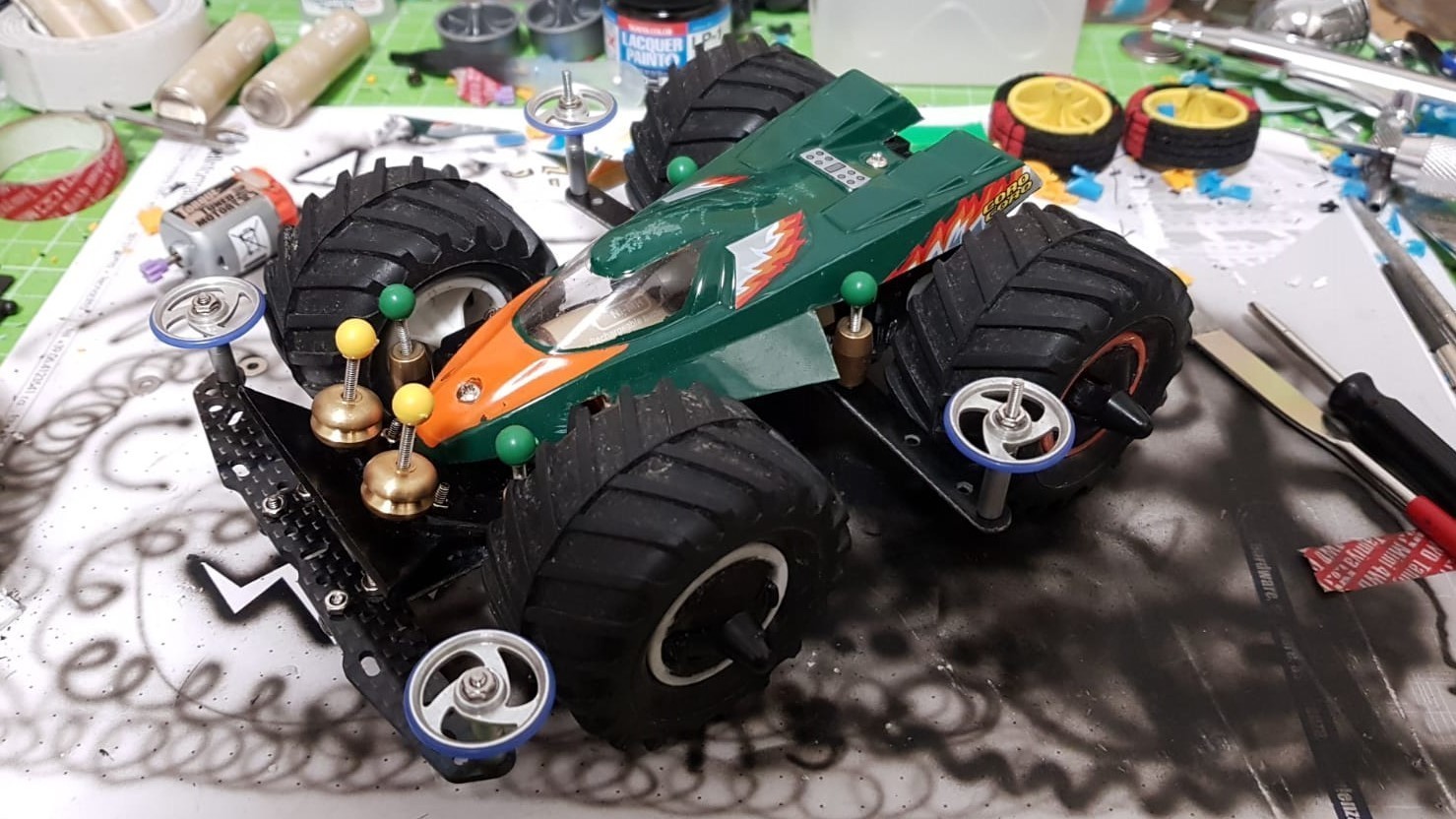 Thunder Dragon Cross #Mini4WDCross