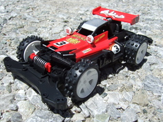 ミニ四駆  完成品 MAフルカーボン  レッドショットjr ミニ四駆 完成品 MAフルカーボン レッドショットjr