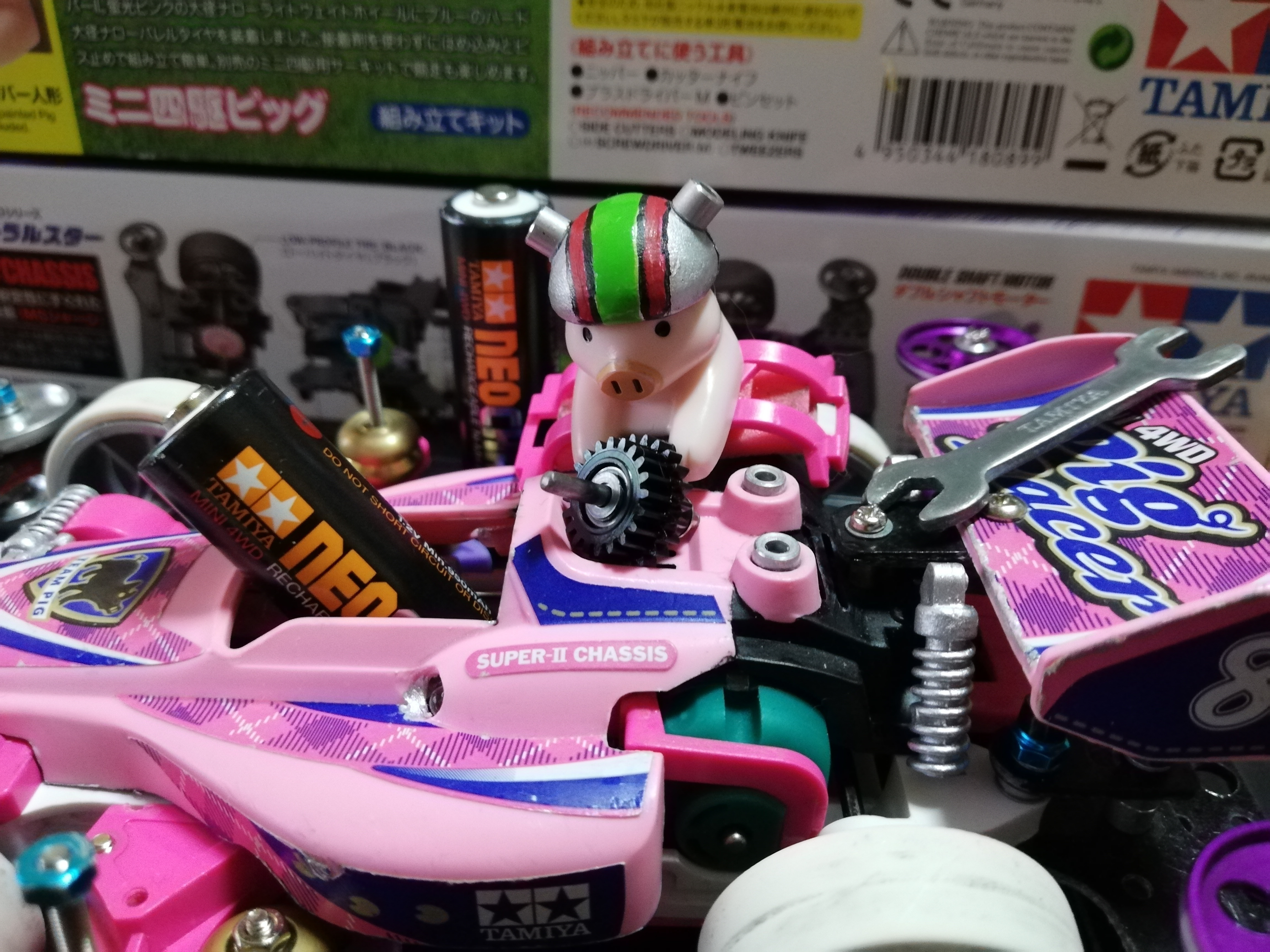 ミニ四駆ピッグ