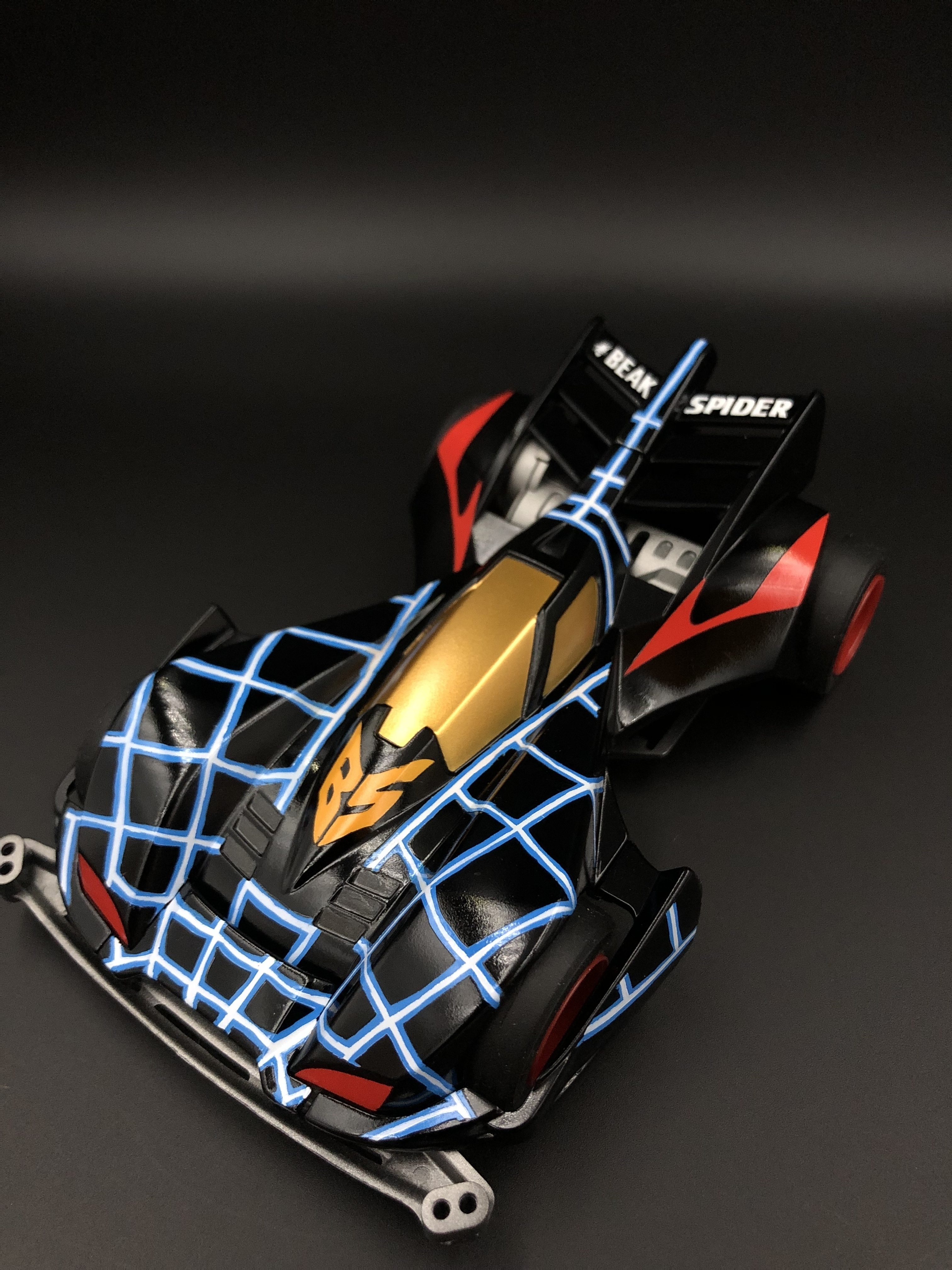 ヒーロー ミニミニ ブート品 4体 手塗り 当時物 ビンテージ ミニ四駆】ビークスパイダー🕷全塗装してみました - YouTube