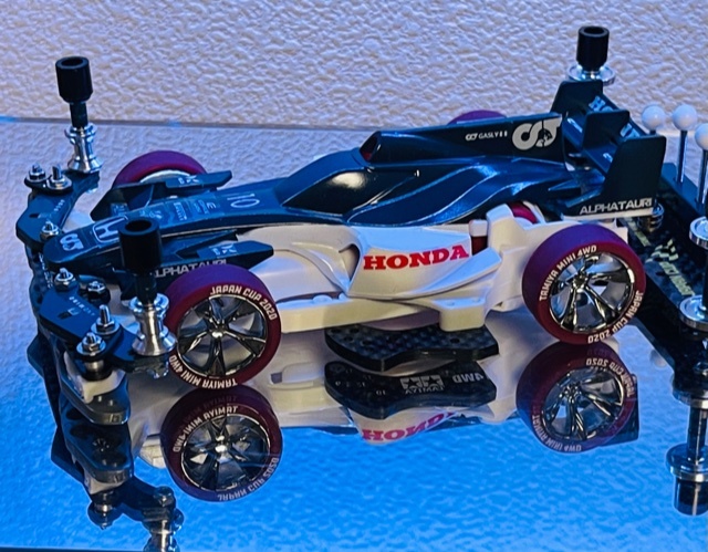 ミニ四駆 完成品 シャドウシャーク ストッククラス仕様 提灯 AT