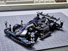 マッハフレーム ピンクver owned byシャケ丸 M4G ミニ四駆ギャラリー