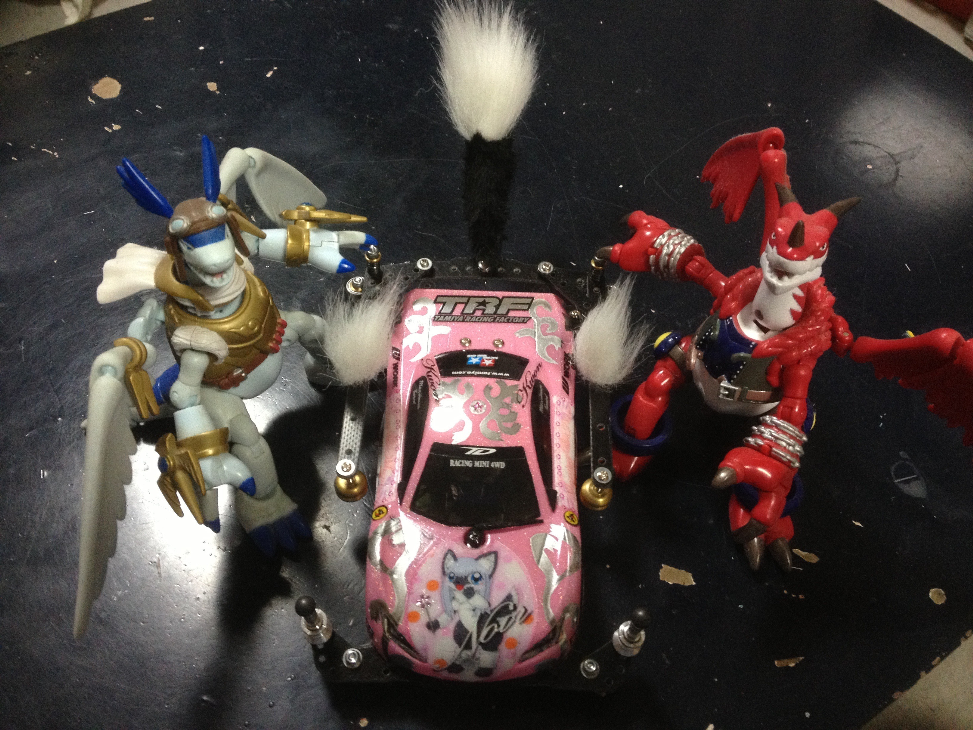 1/32 TRFワークスJr. オリジナル痛車GTカー - サブ画像4