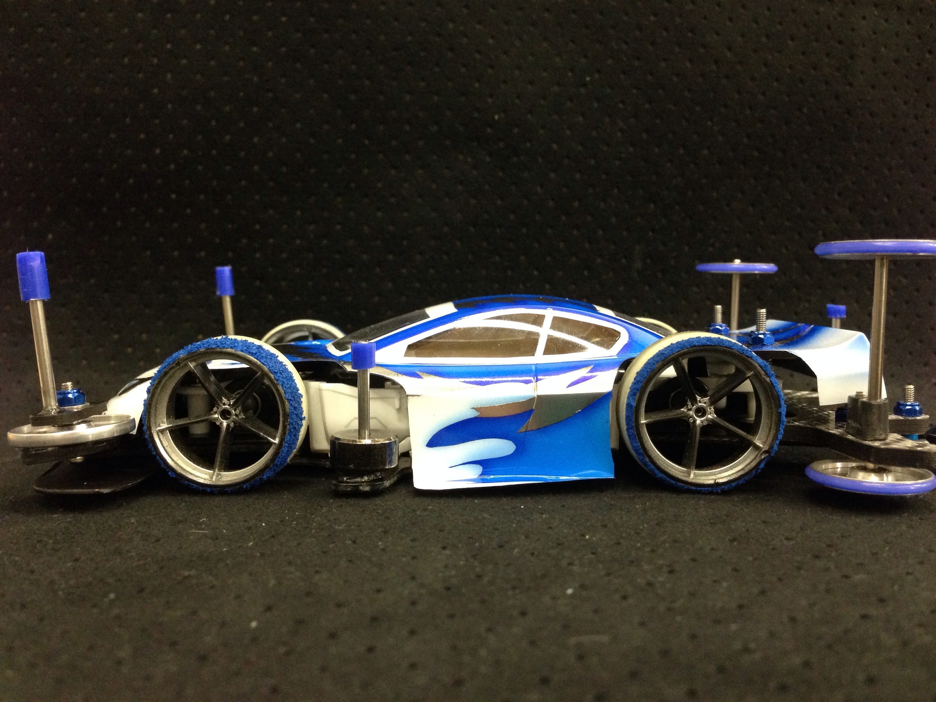 Import Racer! 4台セット ミニ四駆 95508 ネオトライダガーZMC カーボンスペシャル
