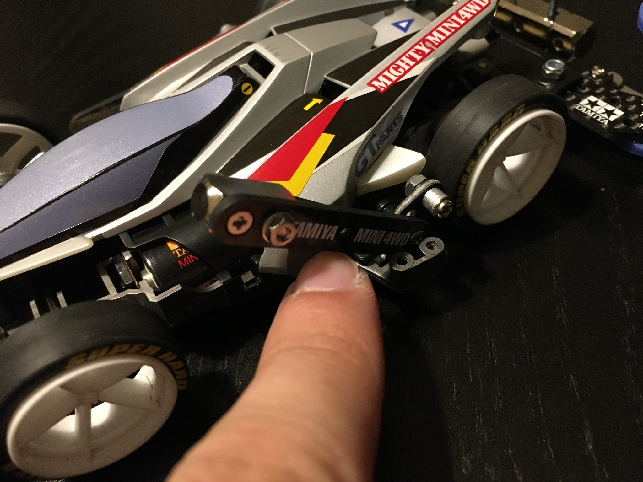 ミニ四駆　ダイナホーク　クリヤーブルー　非売品 50CD9D5A-9336-413D-9490-