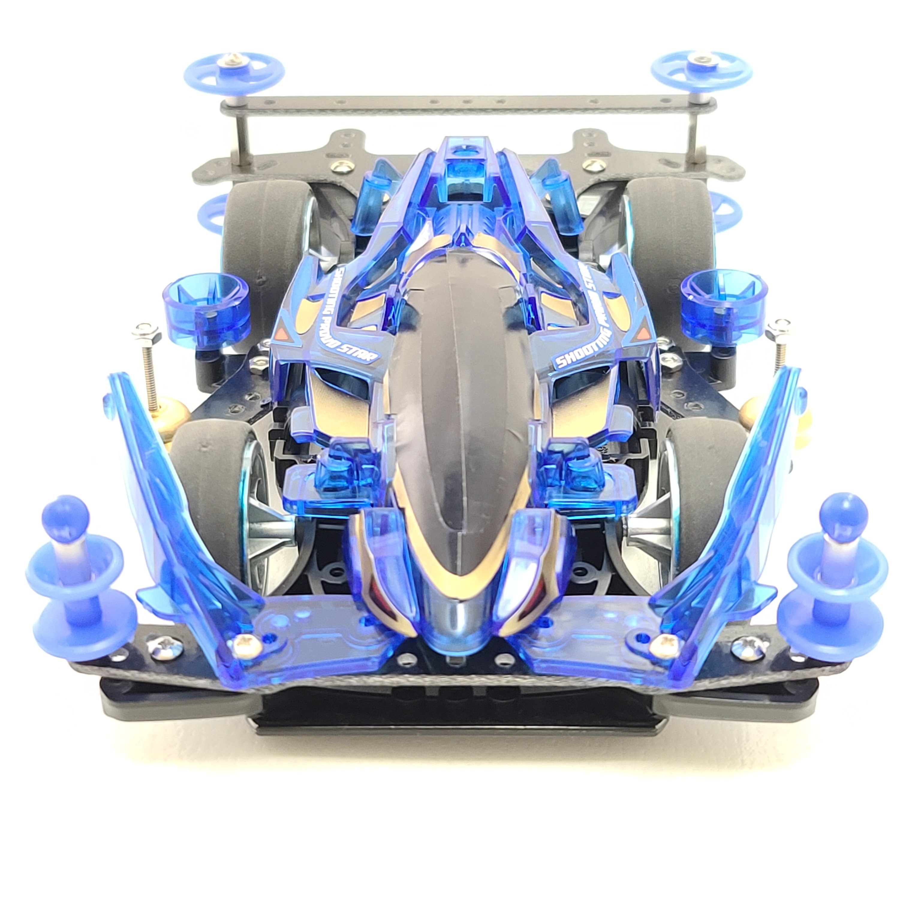 ミニ四駆　車　4台　シューティングプラウドスター　ヘキサゴナイト　おもちゃ　玩具 ミニ四駆 車 4台 シューティングプラウドスター ヘキサゴナイト