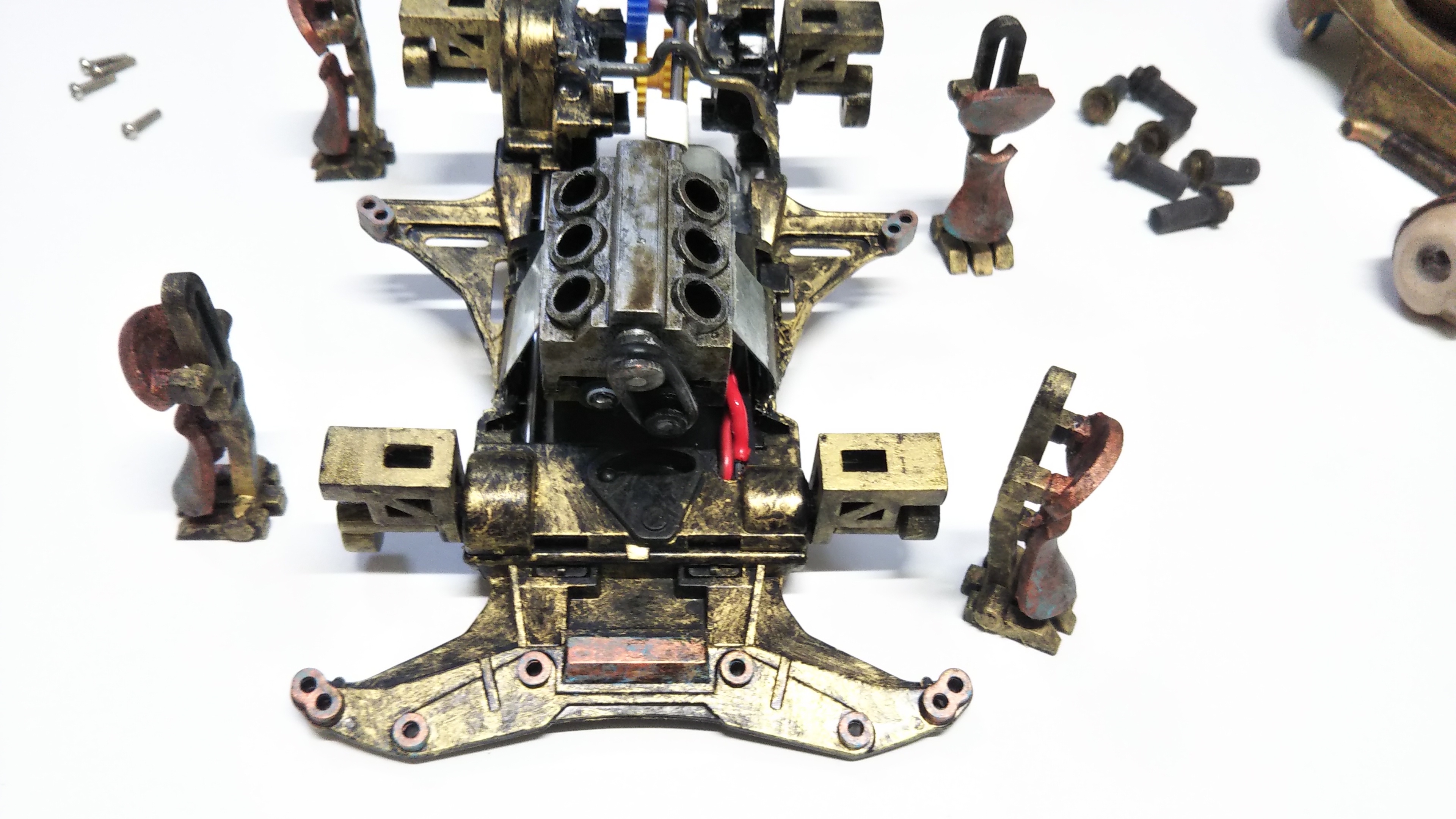 V６エンジン搭載ミニ四足マッハビュレット - サブ画像4